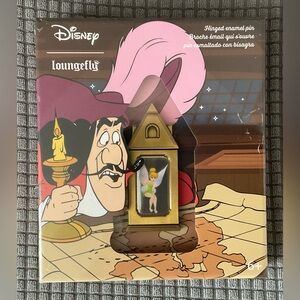Loungefly Disney Peter Pan Tinker Bell’s Lantern Hinged 3” LE Enamel Pin-NIB